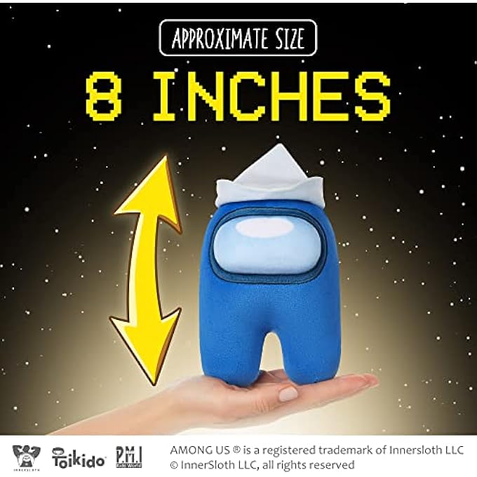 Among Us CREWMATE PLUSH BUDDIES SERIES 2 - BLUE - Image 3